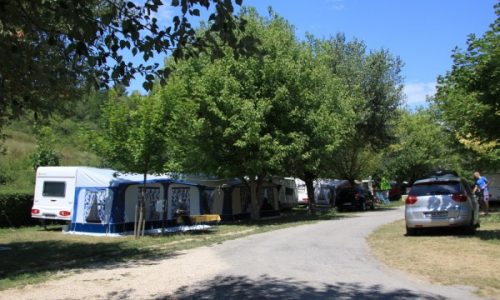 emplacement caravane camping Moustiers Sainte Marie